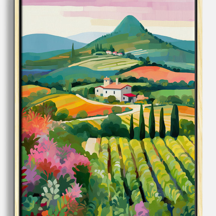 Toscana Stampe su Tela