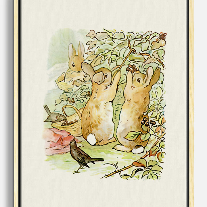 Rabbits Canvas Prints