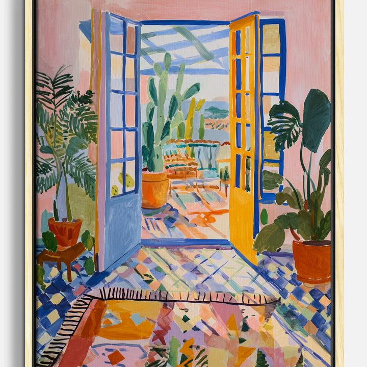 Terrace Canvas Prints