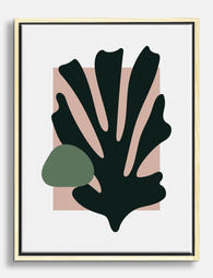 Matisse Leaf Harmony Canvas Print Oak