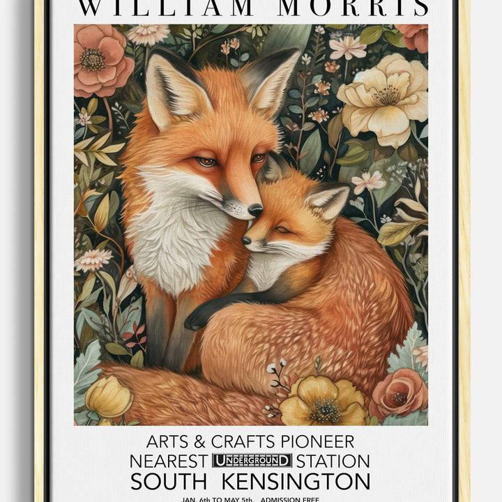 Foxes Canvas Prints
