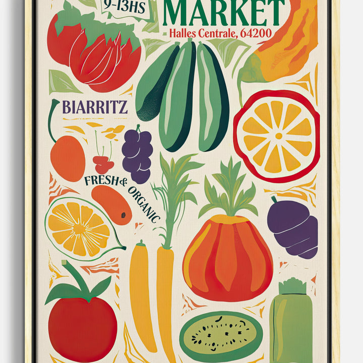 Market Canvas Prints
