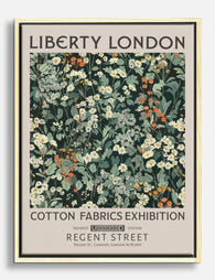 Wildflower Harmony by Morris Canvas Print Oak