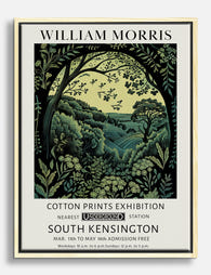 William Morris Botanical Canvas Print Oak