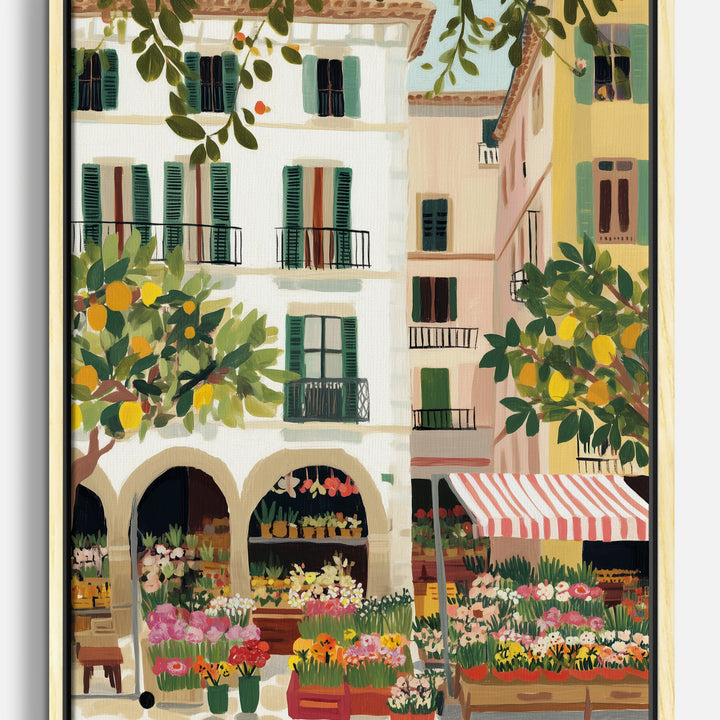 Market Canvas Prints