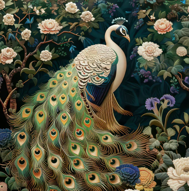 Peacock Art Prints