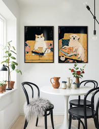 Pizza Pals Gallery Wall Art Print Set