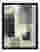 Urban Monochrome Geometry Art Print - Black