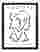 Matisse Woman Portrait Art Print - Black