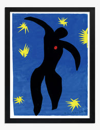 Henri Matisse – Icarus Art Print - Black