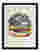 Disco Burger Delight Art Print - Black