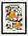 Sicilian Market Charm Art Print Black Frame