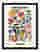 Amsterdam Market Bloom Art Print Black Frame