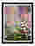 Klimts Floral Harmony Art Print Black Frame
