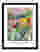 Spring Wildflowers Art Print Black Frame