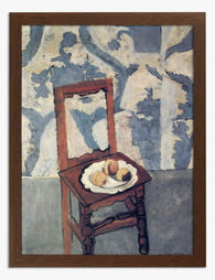 Matisse Lorrain Chair Still Life Art Print Brown