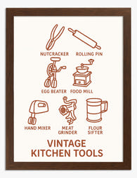 Timeless Kitchen Classics Art Print