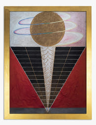 Hilma af Klint Altarpiece Art Print Gold