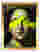 Neon Royal Rebellion Art Print - Gold