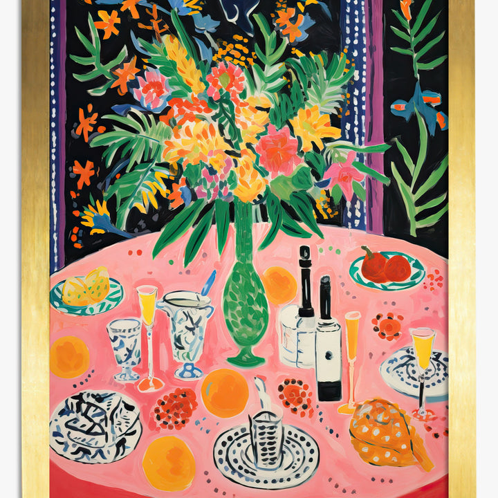 Konsttryck med fruktmotiv av Henri Matisse