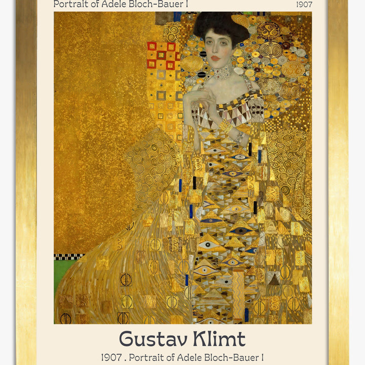 Gustav Klimt Porträt-Poster