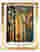 Klimt Golden Forest Art Print - Gold