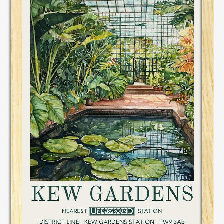 Kew Gardens Watercolor Art Prints