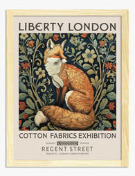 Morris Fox Botanical Art Print - Oak