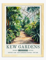 Kew Gardens Retreat Art Print - Oak