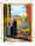 Cat’s View Over London Art Print - Oak