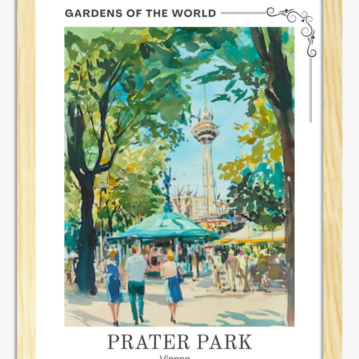 Konsttryck med pariserhjul