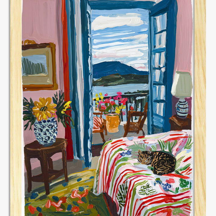 Impressionism Mountains Art Prints