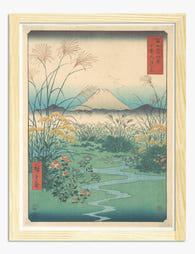 Otsuki Plain by Hiroshige Art Print Oak