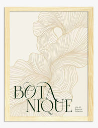 Botanique Elegance Art Print - Oak