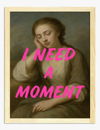 Reflective Repose Art Print Oak