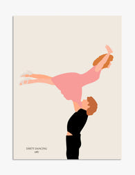 Iconic Dance Lift Moment Art Print - Unframed