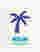 Miami Palm Graphic Poster Art Print - Unframed