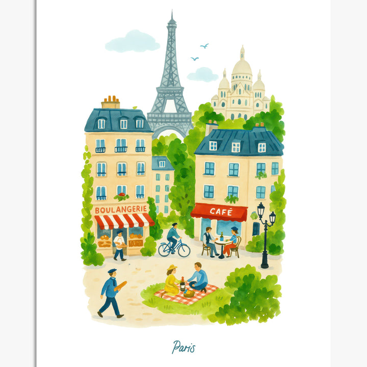 Picnic Art Prints
