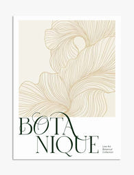 Botanique Elegance Art Print - Unframed