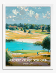 Muirfield Village Golf View Art Print - White