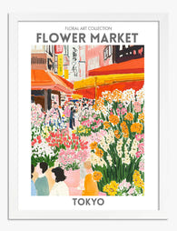 Tokyo Blossoms by Matisse Art Print - White