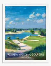 Augusta Golf Serenity Art Print - White