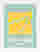 Côte d’Azur Modern Graphic Art Print - White