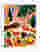 Tropical Brunch Cheers Art Print - White