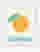 Taormina Citrus Pop Art Print - White