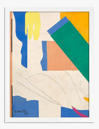 Henri Matisse, Memory of Oceania Art Print - White