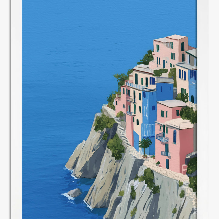 Minimalistische Meer-Poster