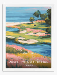 Muirfield Village Serenity Art Print - White