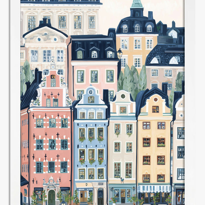 Whimsical Houses Art Prints