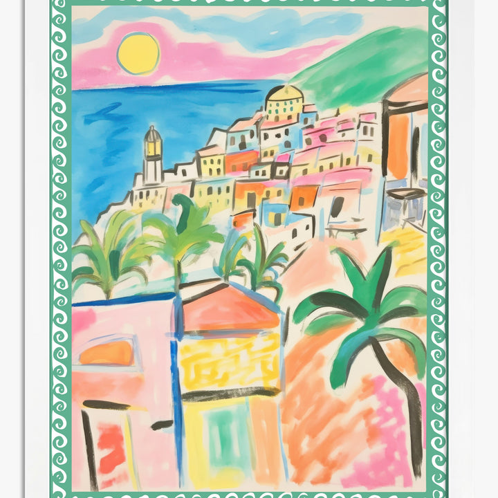 Impressionism Palm Trees Art Prints